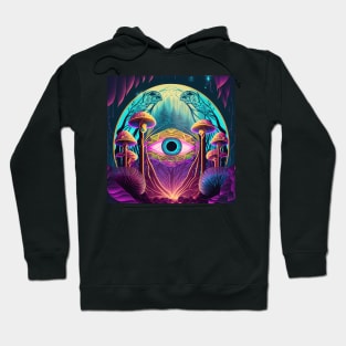 Mushroom Evil Eye Hoodie